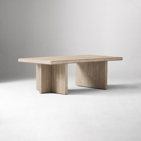 Santa Rosa Rectangle Coffee Table (44"–54") | West Elm (US)