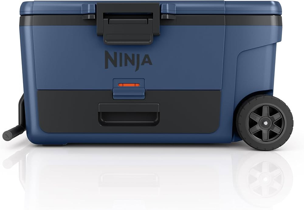 Ninja | Cooler | FrostVault 65QT Cooler with Wheels | Insulated with Temp Dry Storage Drawer | Ke... | Amazon (US)