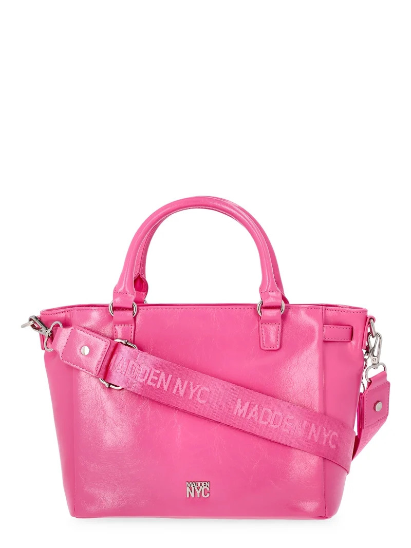 Madden NYC Women's Top Handle Satchel, Pink | Walmart (US)
