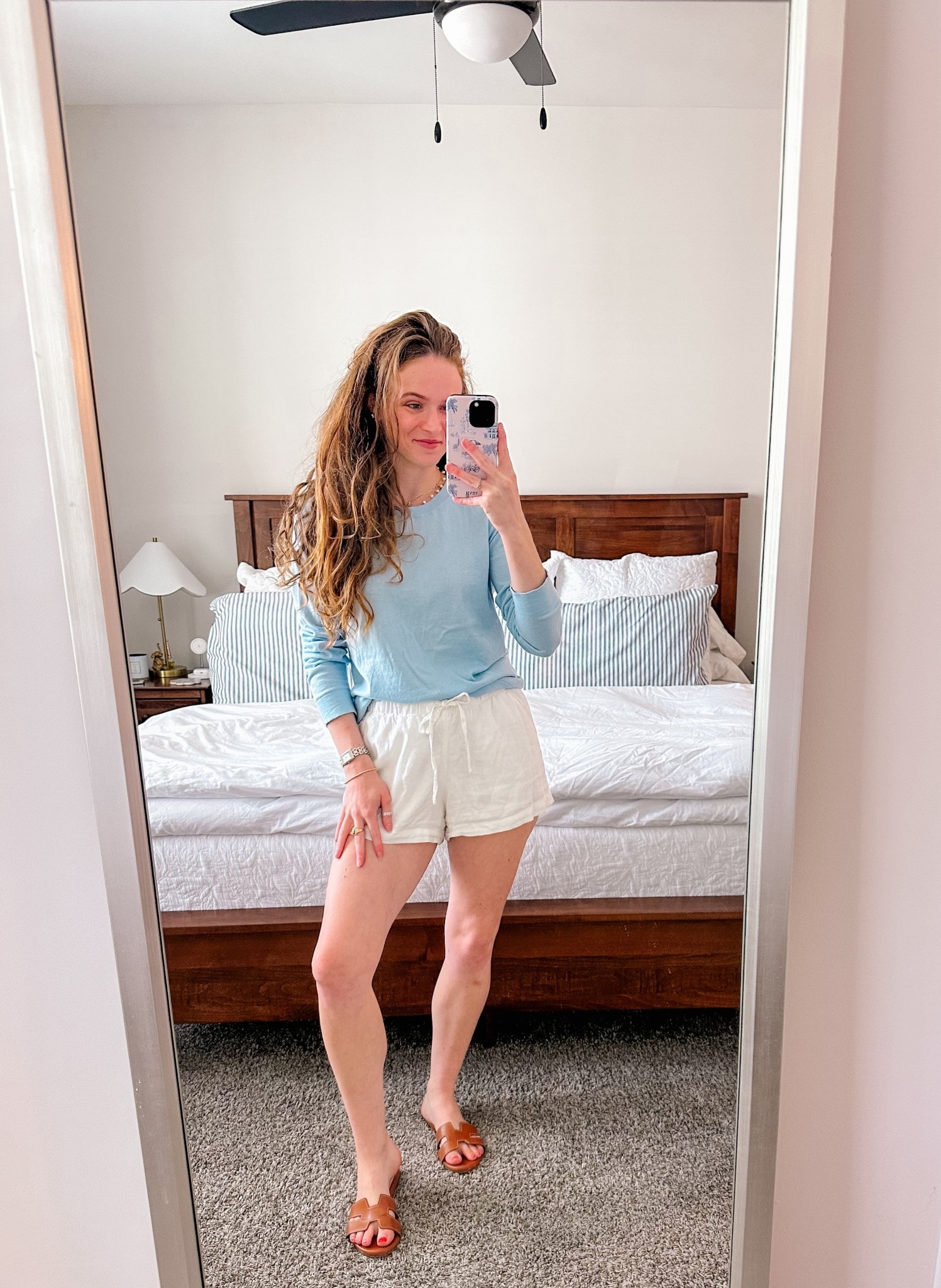 Saturday’s in linen 🩵🤍