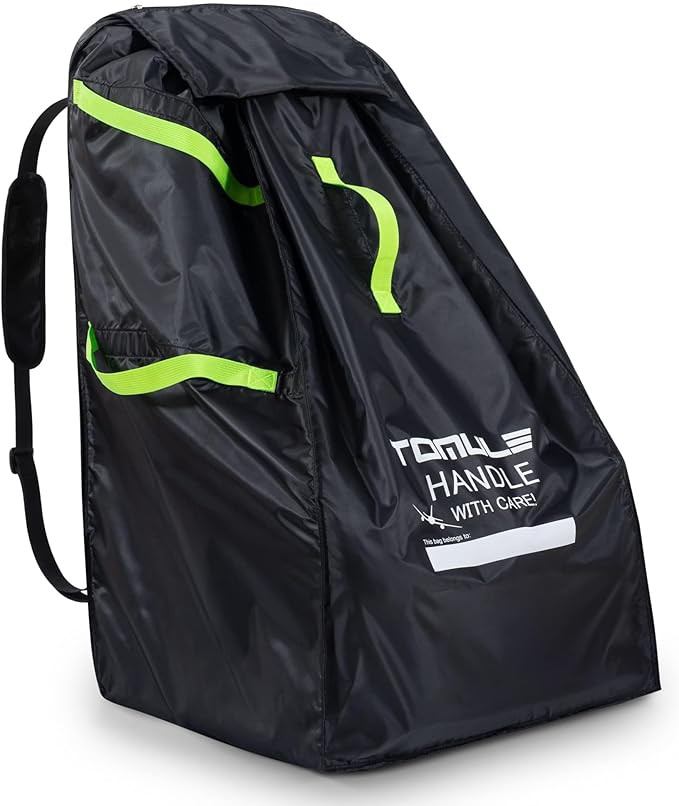 TOMULE Car Seat Bags For Air Travel - Durable Carseat Cover For Airplane Travel - Padded Car Seat... | Amazon (US)