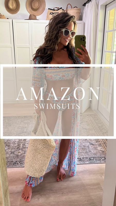 First suit, in a large , size up one size
Second suit, in a large size up one size 
Third suit, in a large size up one size

I’m 5’2 134lbs 34D for sizing reference 


Amazon resort wear bikini vacation outfit swimwear 

#LTKswim #LTKunder50 #LTKFind