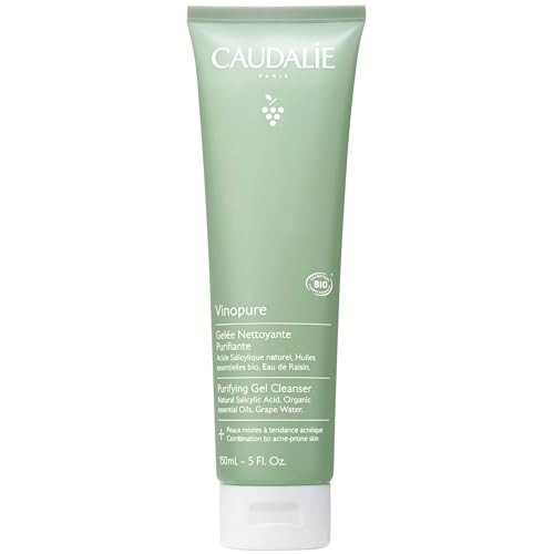 Caudalie Vinopure Salicylic Acid Cleanser, Pore Purifying Gel Cleanser - 150 mL | Amazon (US)