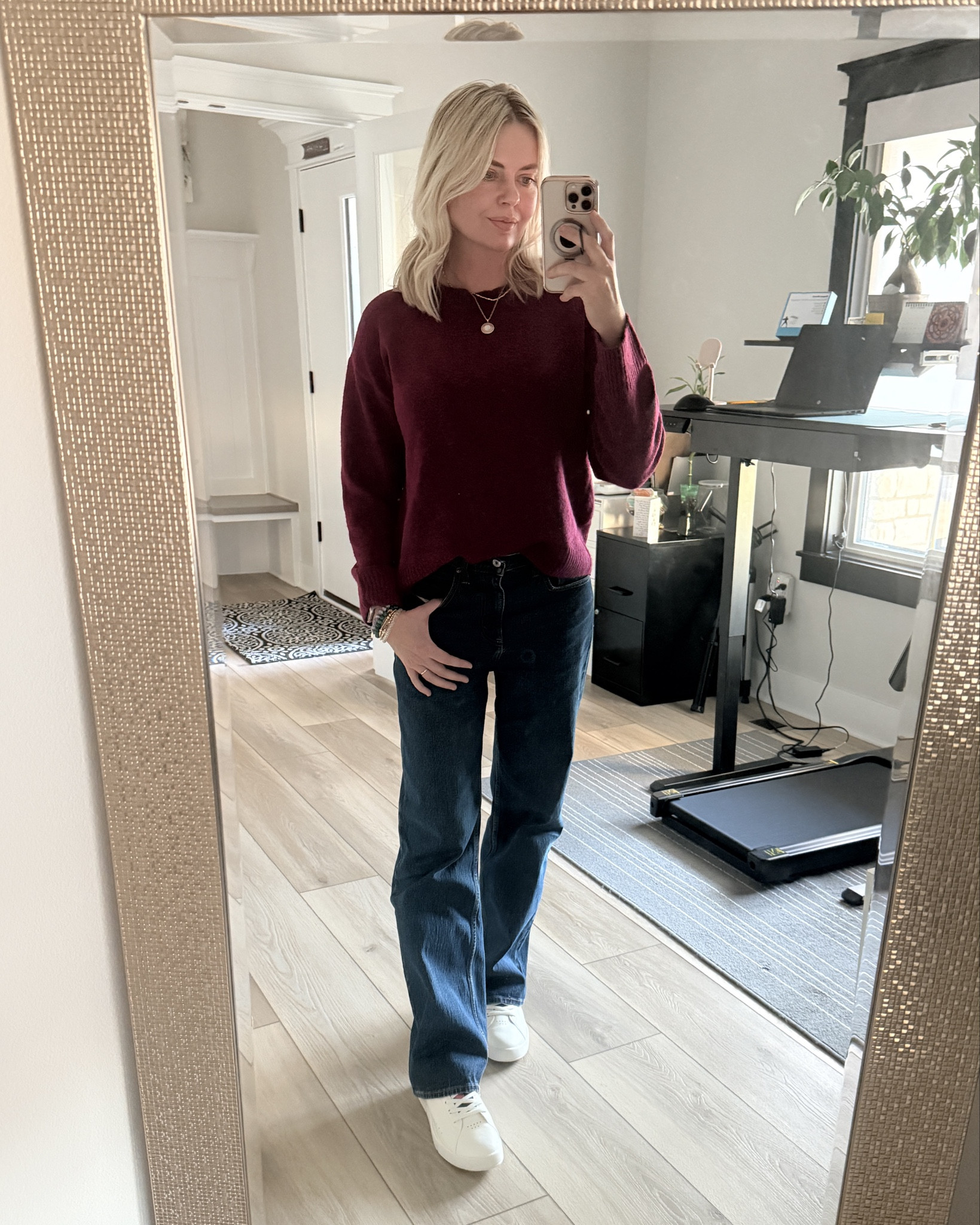 The world has come full circle as I put on these Abercrombie jeans in 2026 — I don’t know what decade it is anymore but this is the present 



#LTKFindsUnder100 #LTKdayinmylife #LTKOver40