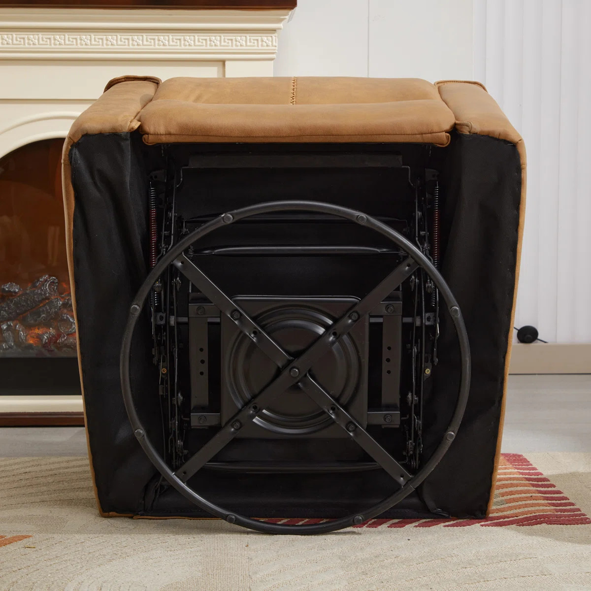 Kayelyn 31.5" Wide Modern Ultra Comfortable Swivel and Rocker Manual Recliner Chair (Set of 2) | Wayfair North America