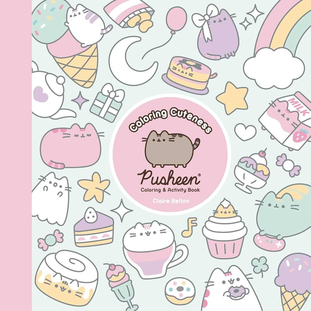 Coloring Cuteness: A Pusheen Coloring & Activity Book (A Pusheen Book) | Amazon (US)