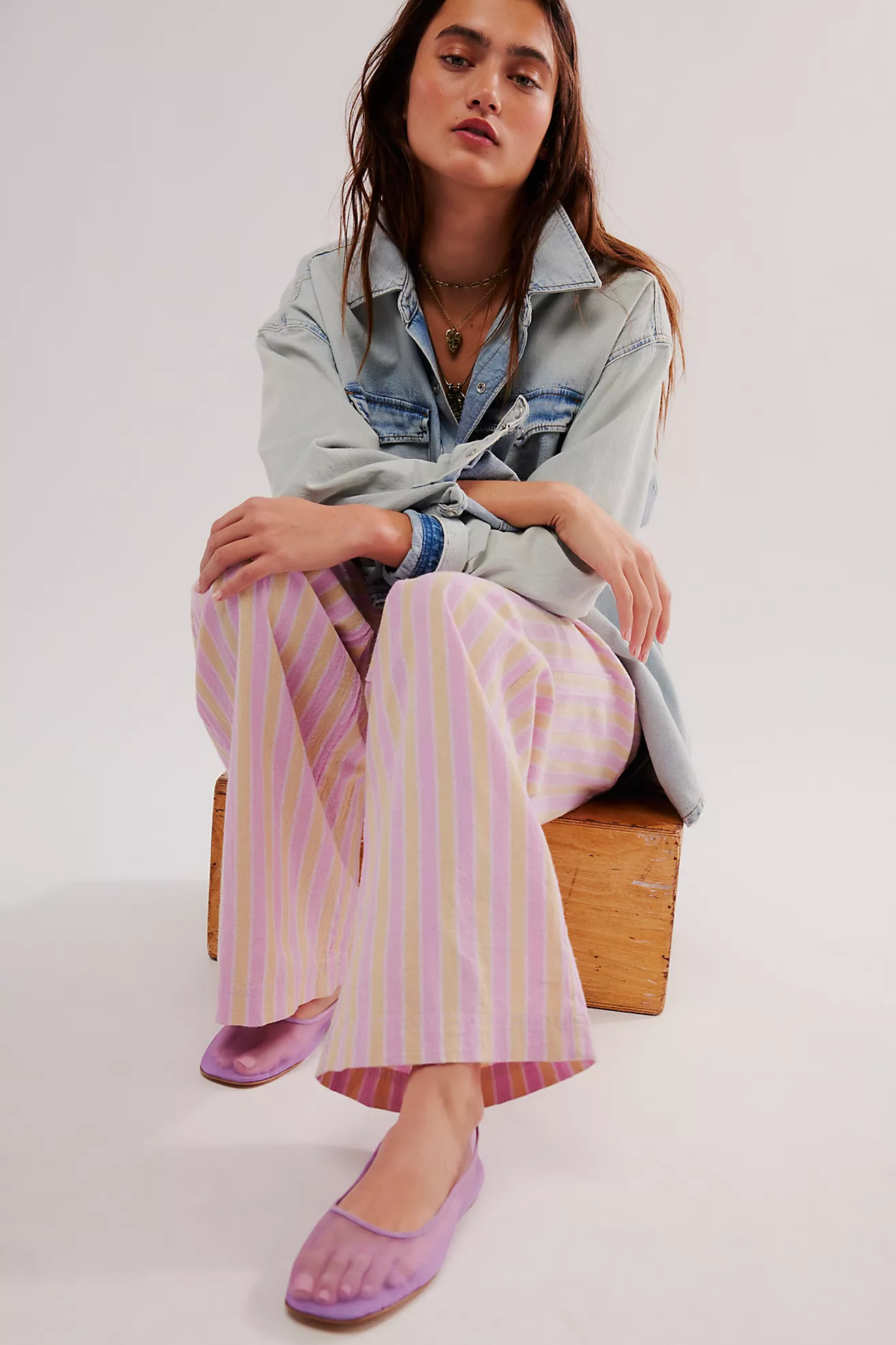 Mesh Muse Ballet Flats | Free People (Global - UK&FR Excluded)