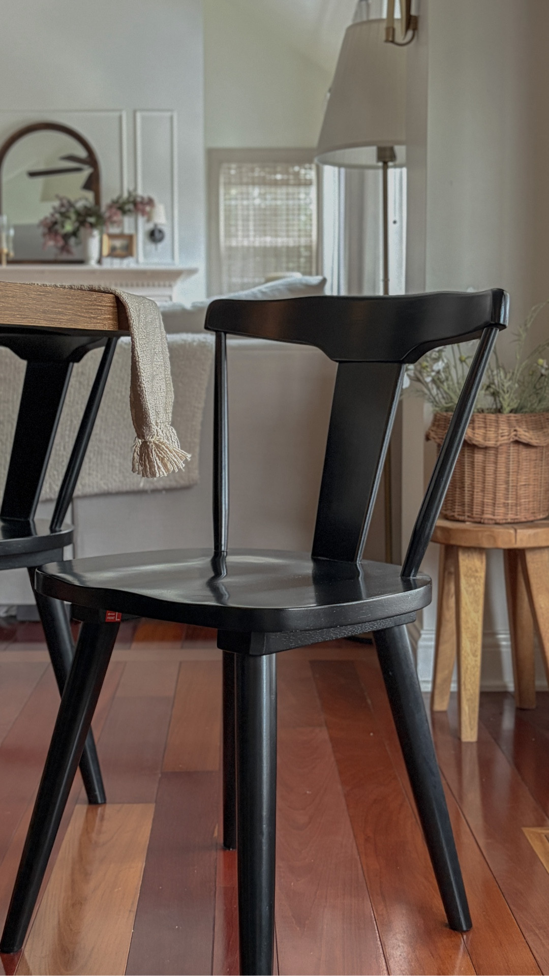 Still my favorite look for less dining chair!! These are holding up strong after a couple of years!
Pottery barn Westan dining chair dupe, McGee and Co Ruthie chair dupe, kitchen chairs, black spindle dining chair 

#LTKHome #LTKStyleTip #LTKFindsUnder100
