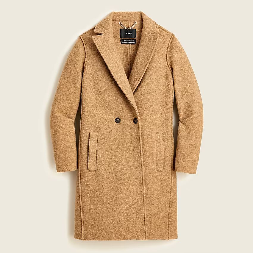 Daphne topcoat in Italian boiled wool | J.Crew US