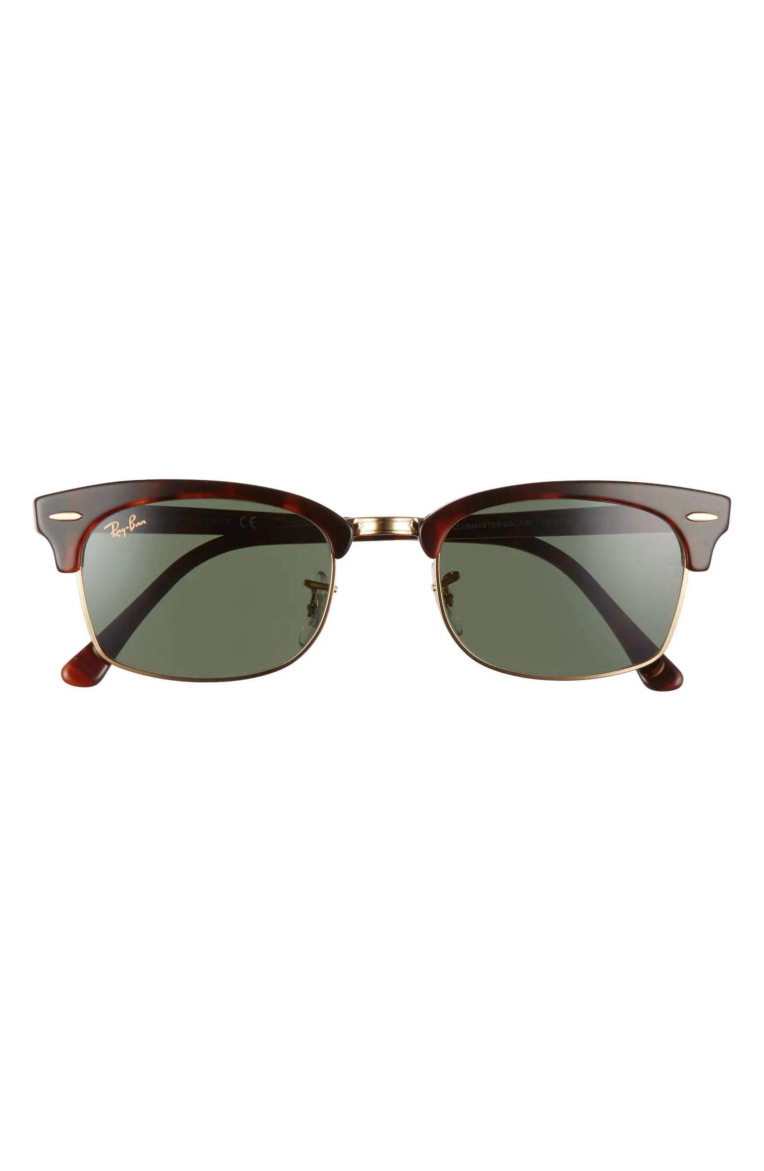 Clubmaster 52mm Rectangular Sunglasses | Nordstrom