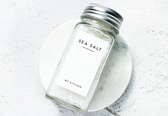 Spice Labels for Pantry Organization  Minimalist Design  | Etsy | Etsy (US)