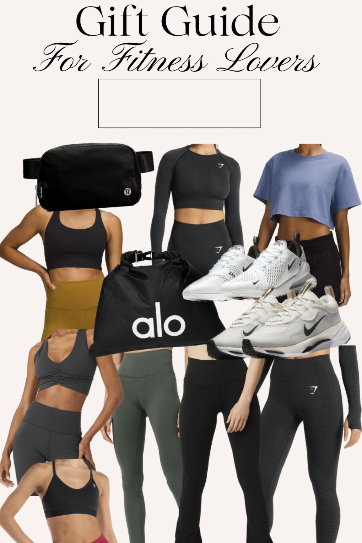 Holiday Gift Guide for Fitness Lovers (lululemon, alo, Nike, Gymshark) 

#LTKHoliday #LTKGiftGuide