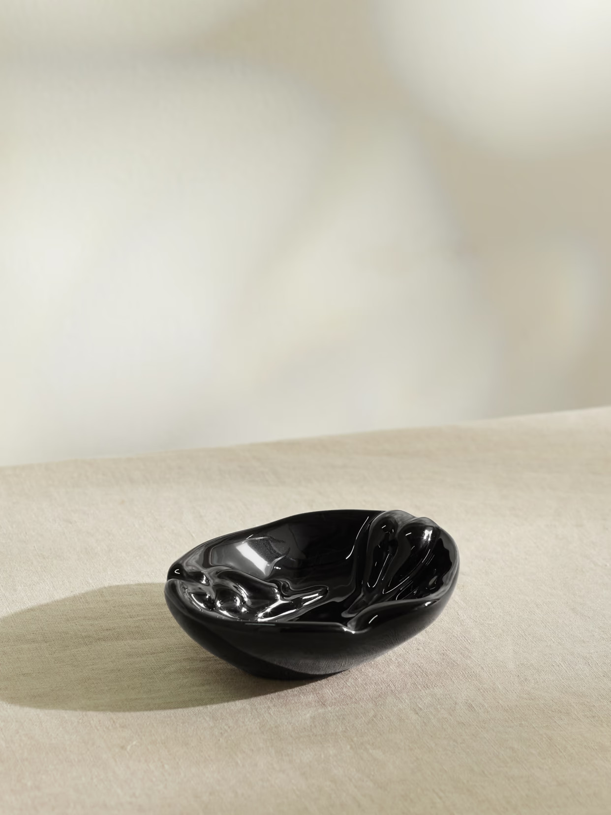 ANISSA KERMICHE - Asstray Earthenware Dish - Black | NET-A-PORTER (UK & EU)