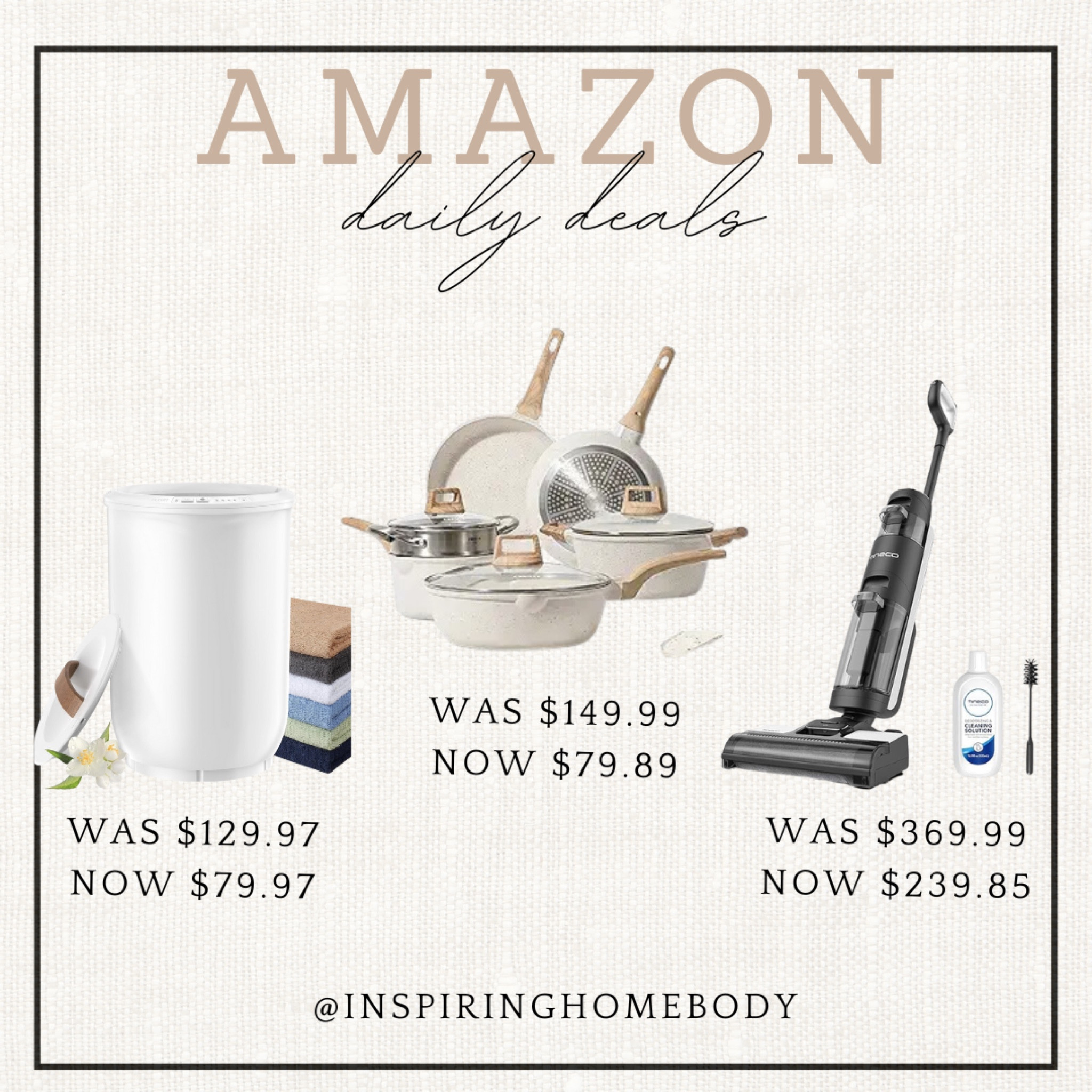 Amazon Daily deals 

#LTKsalealert #LTKU