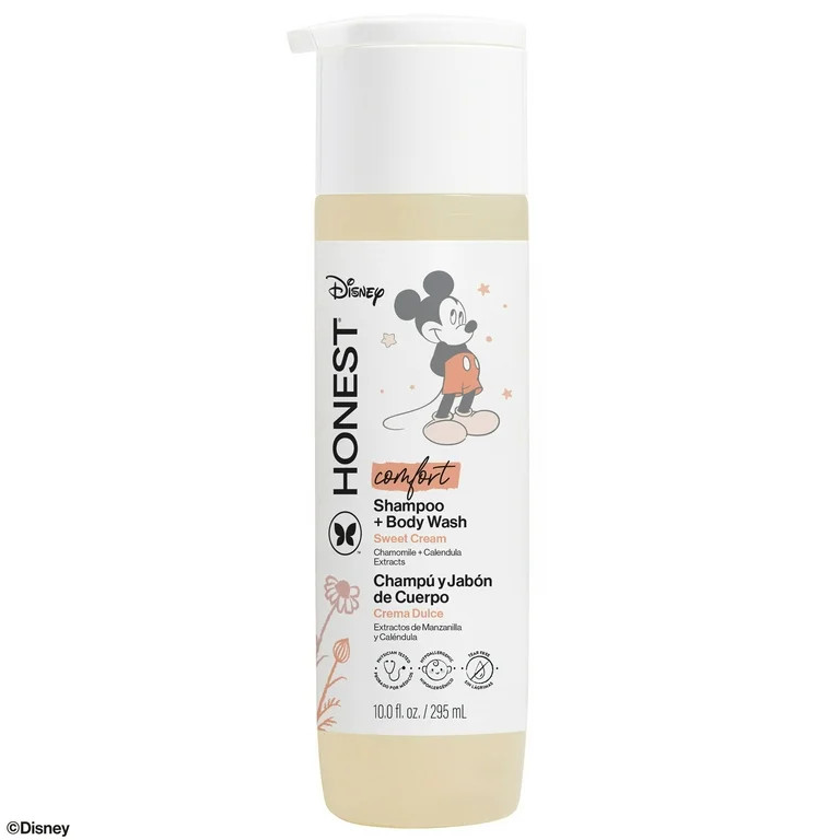 The Honest Company 2-in-1 Cleansing Shampoo + Body Wash, Disney’s Mickey Mouse Comfort Sweet Cr... | Walmart (US)