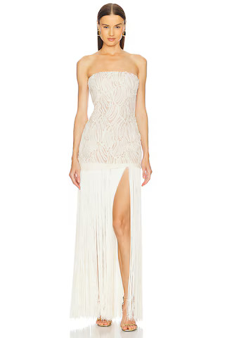 Michael Costello x REVOVLE Mathilde Maxi Dress in Ivory from Revolve.com | Revolve Clothing (Global)
