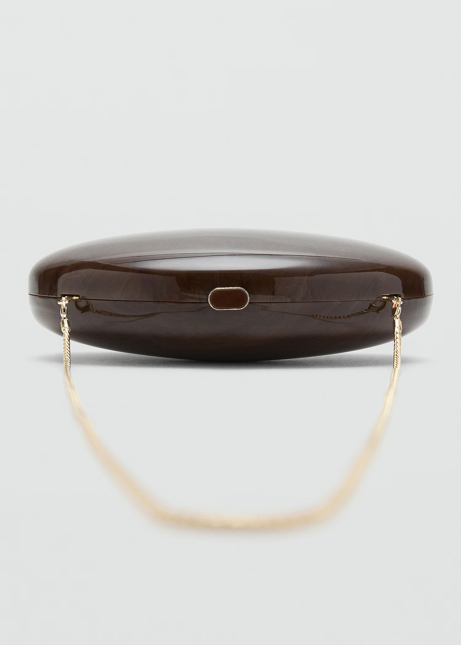 Oval clutch bag | MANGO (UK)