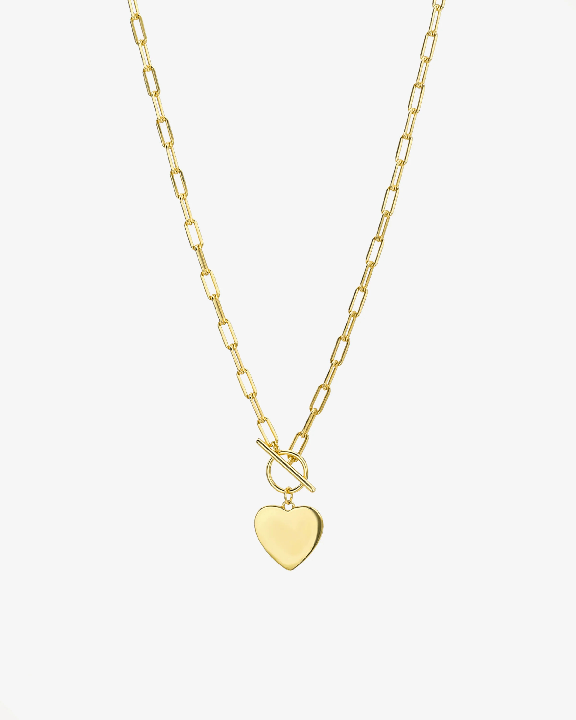 Toggle Heart Necklace | Zoe Lev Jewelry