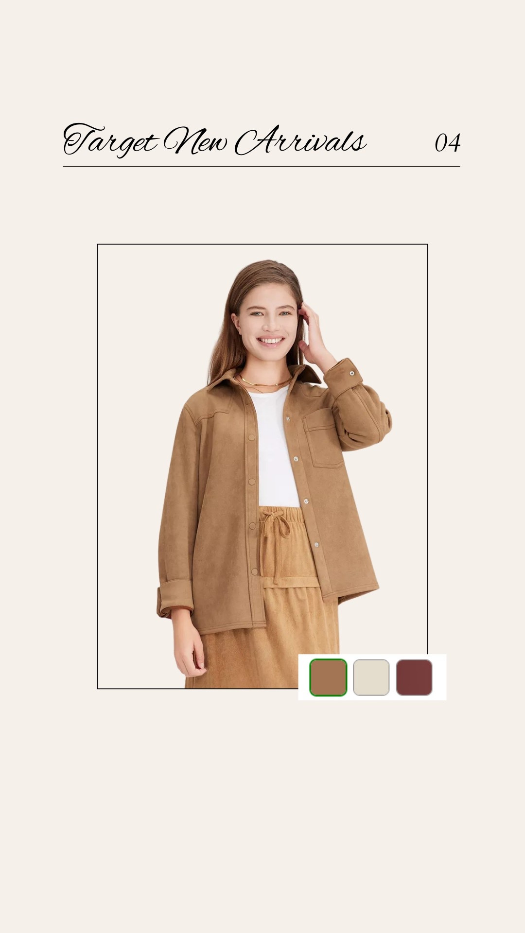 New arrival// love this as a layering piece in Fall. Pair with black jeans and a white tee

#LTKSeasonal #LTKStyleTip #LTKMidsize