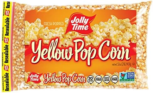 Jolly Time Yellow Popcorn Kernels, 32 oz | Amazon (US)