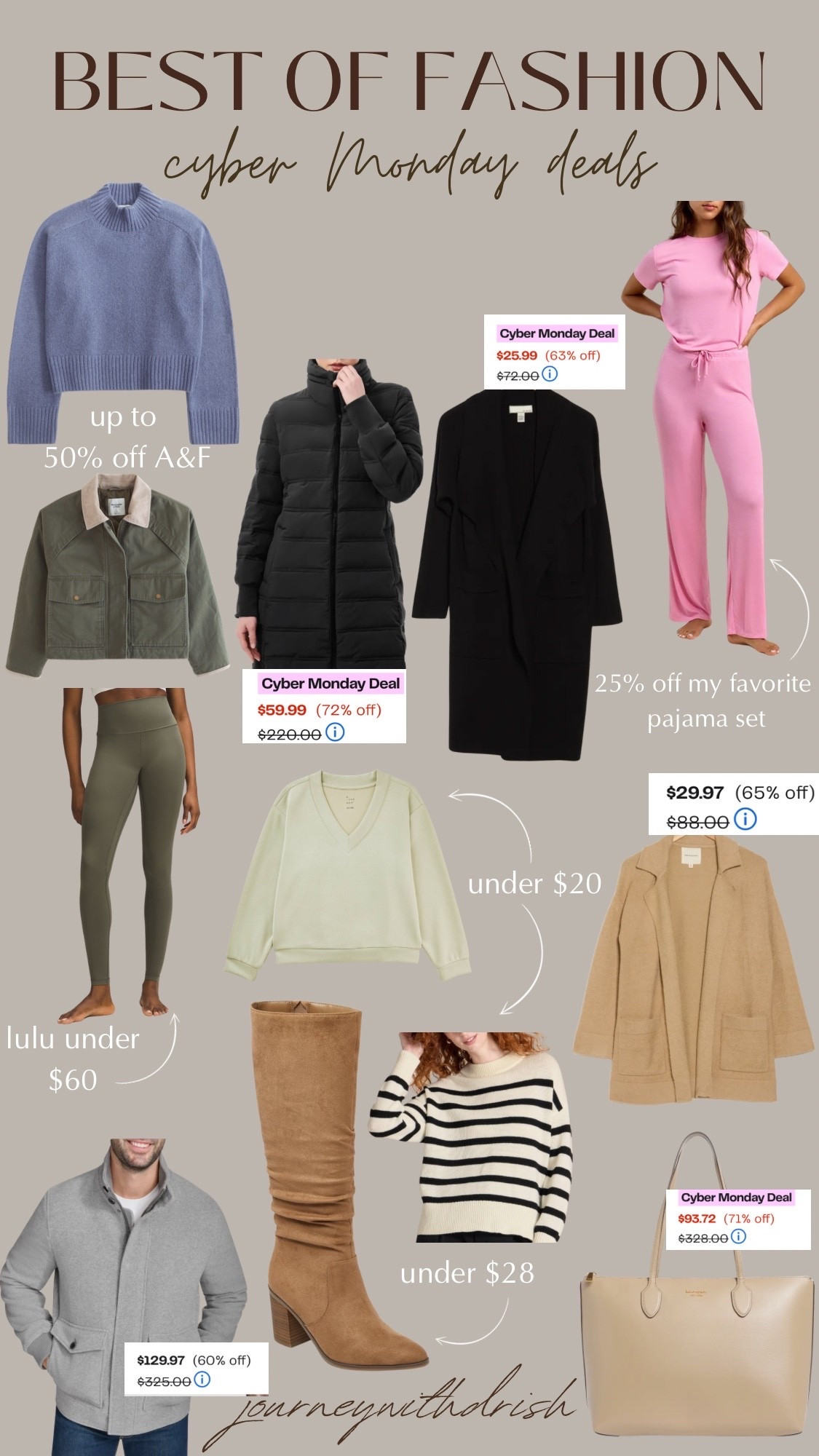 Fashion deals you won’t want to miss! 

#LTKCyberWeek #LTKSaleAlert #LTKGiftGuide