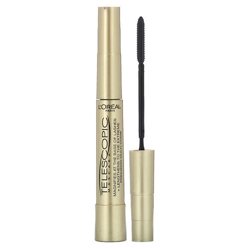 L'Oréal, Telescopic® Original Mascara, 910 Blackest Black, 0.27 fl oz (8 ml) | iHerb