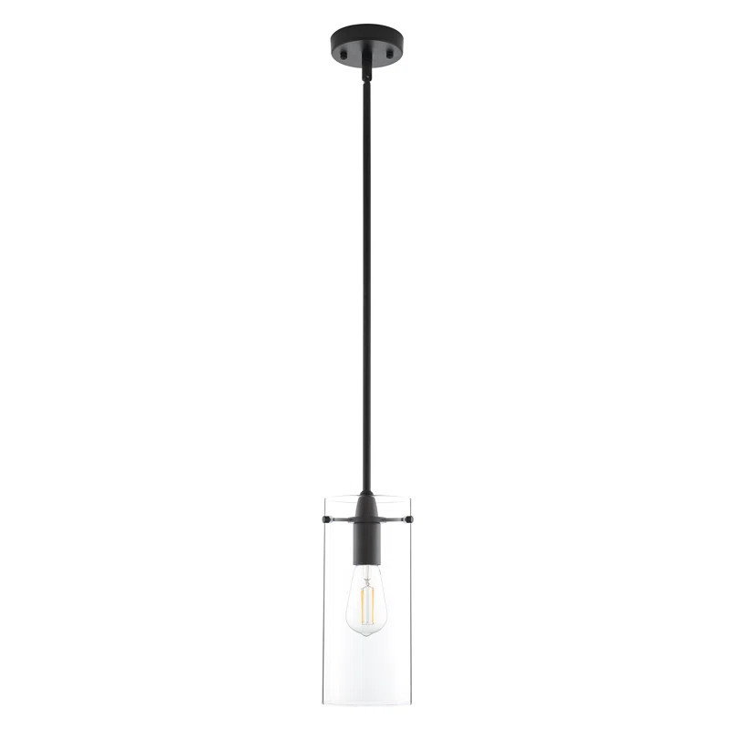 Angelina 1 - Light Single Cylinder Pendant | Wayfair Professional