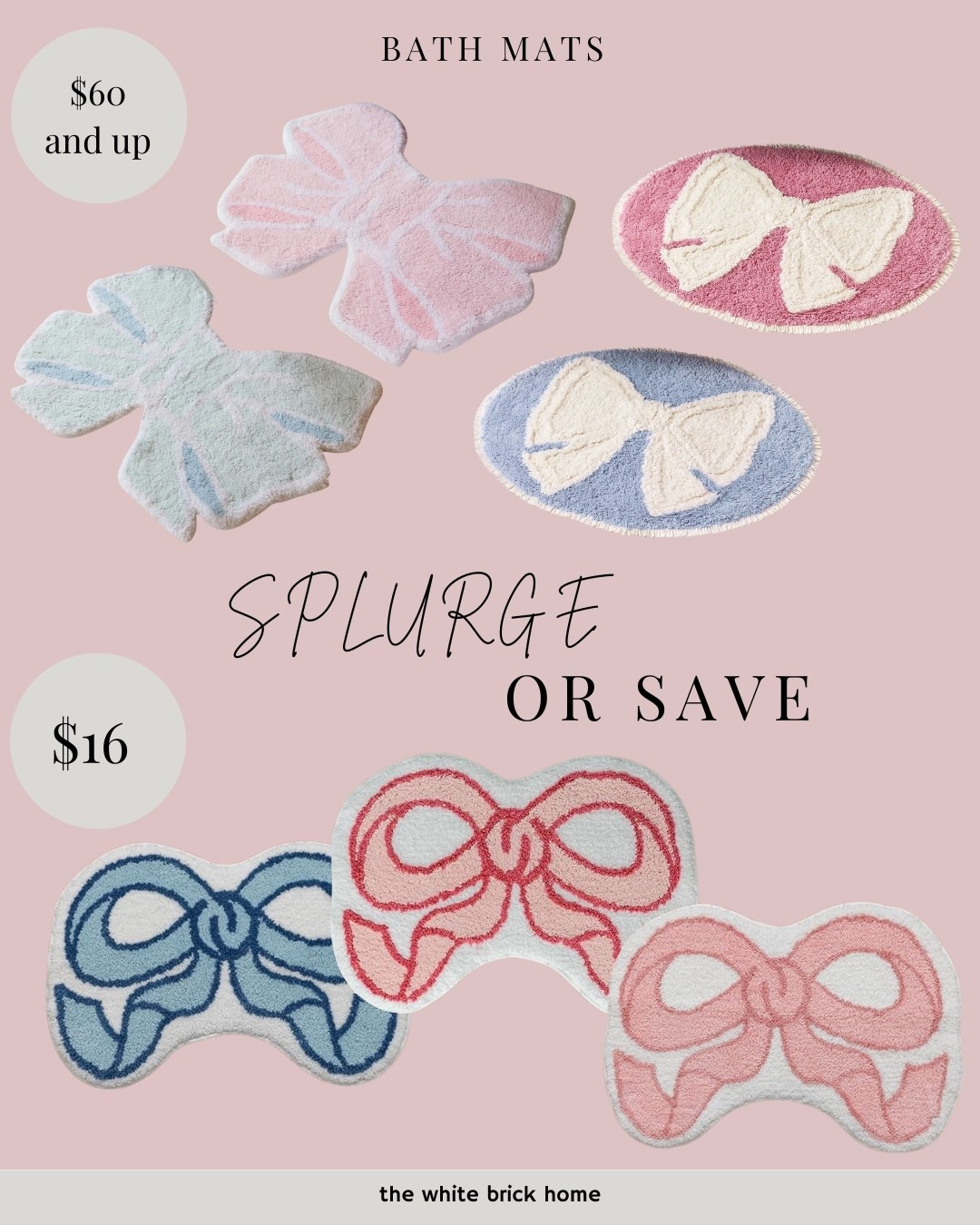 A few adorable finds for a bathroom design! 
🖤🖤

Girls bath, bathroom, bathroom decor, bathroom bath mat, bow bathroom, dorm bathroom, pink bathroom, loveshackfancy, loceshackfancy bathroom, bathroom ideas, home decor, home design, pink room, girls room, girls bathroom, kids room, kids bathroom, Amazon, Amazon bath 

#LTKKids #LTKHome #LTKFindsUnder50