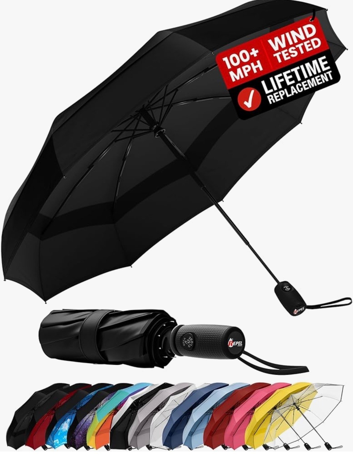 Amazon has Repel Umbrellas on sale for 40% Off today, which is a GREAT deal for this super durable umbrella ☂️ In fact, it’s the only umbrella I’ve ever come across that doesn’t flip up in windy conditions due to it’s ultra strong design. Has a lifetime replacement warranty & over 20,000 alone have been sold this month so you know it’s worth grabbing to have on hand when you need it 🌧️

#LTKSaleAlert #LTKTravel #LTKActive