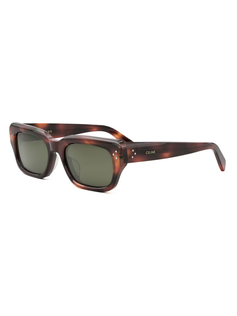 Bold 54MM Rectangular Sunglasses | Saks Fifth Avenue
