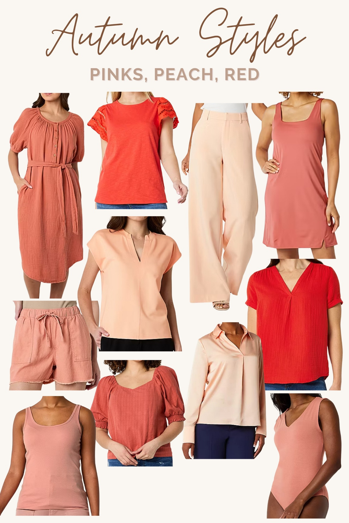 Autumn Pinks, Peach, + Reds ❤️ on sale at JCPenny using code “hotdogs” for 30% off through 4/16! *if you miss the sale create an account for an emailed 30% coupon
 
Rosewood, Mid Peach, Geranium, Brick, True Red

HOC Autumn, True Autumn, Dark Autumn

#LTKSeasonal #LTKfindsunder50 #LTKActive
