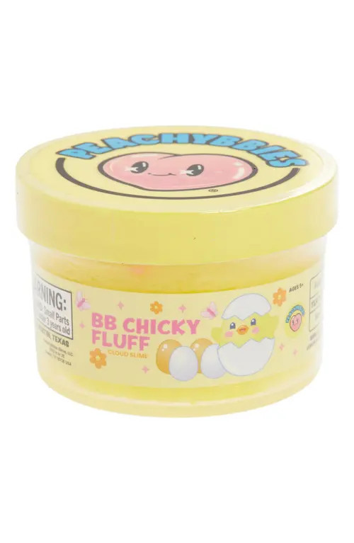 Peachybbies Chicky Fluff Cloud Dough Slime in Yellow at Nordstrom | Nordstrom