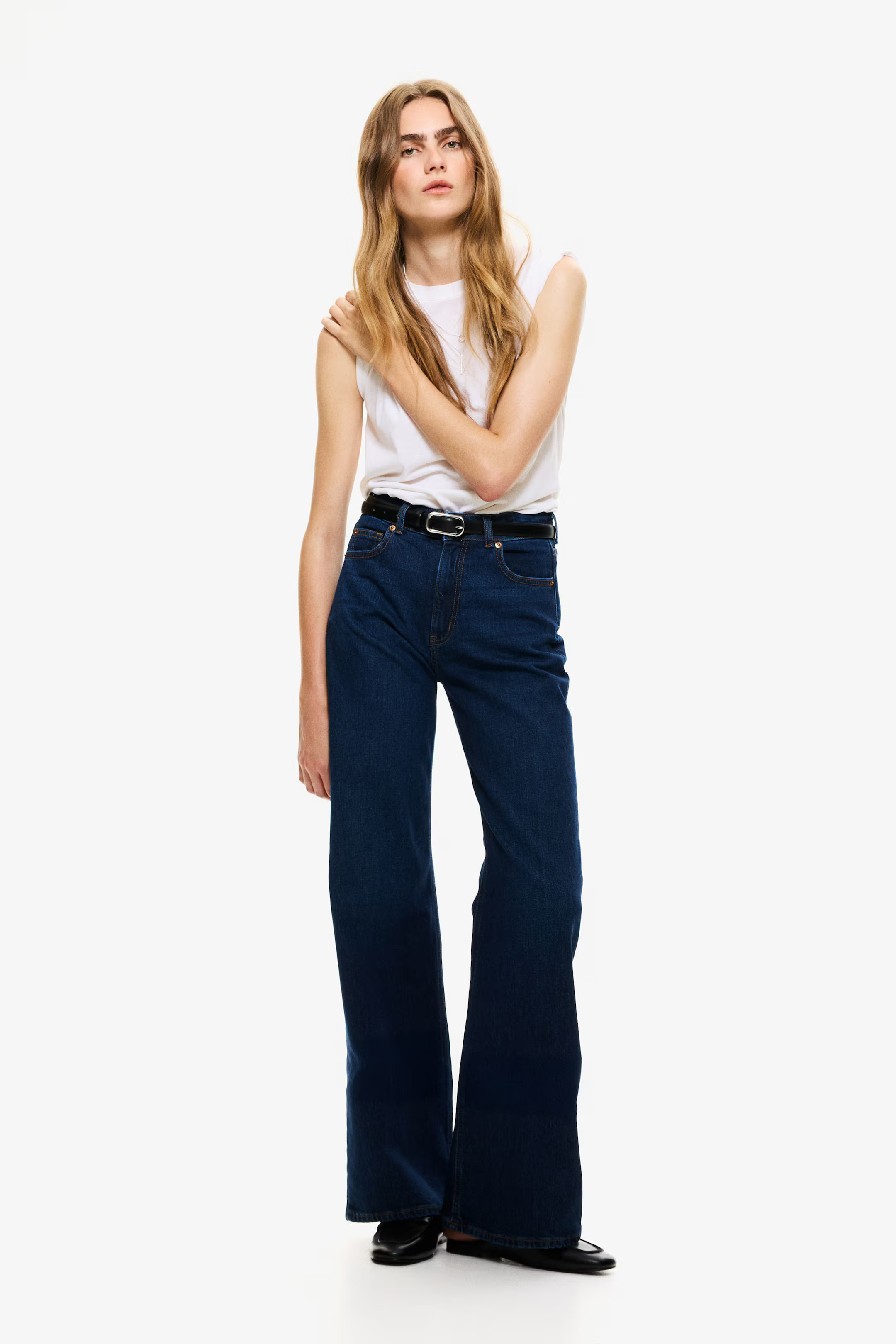 Harper High Rise Wide Leg Jeans | H&M (US + CA)