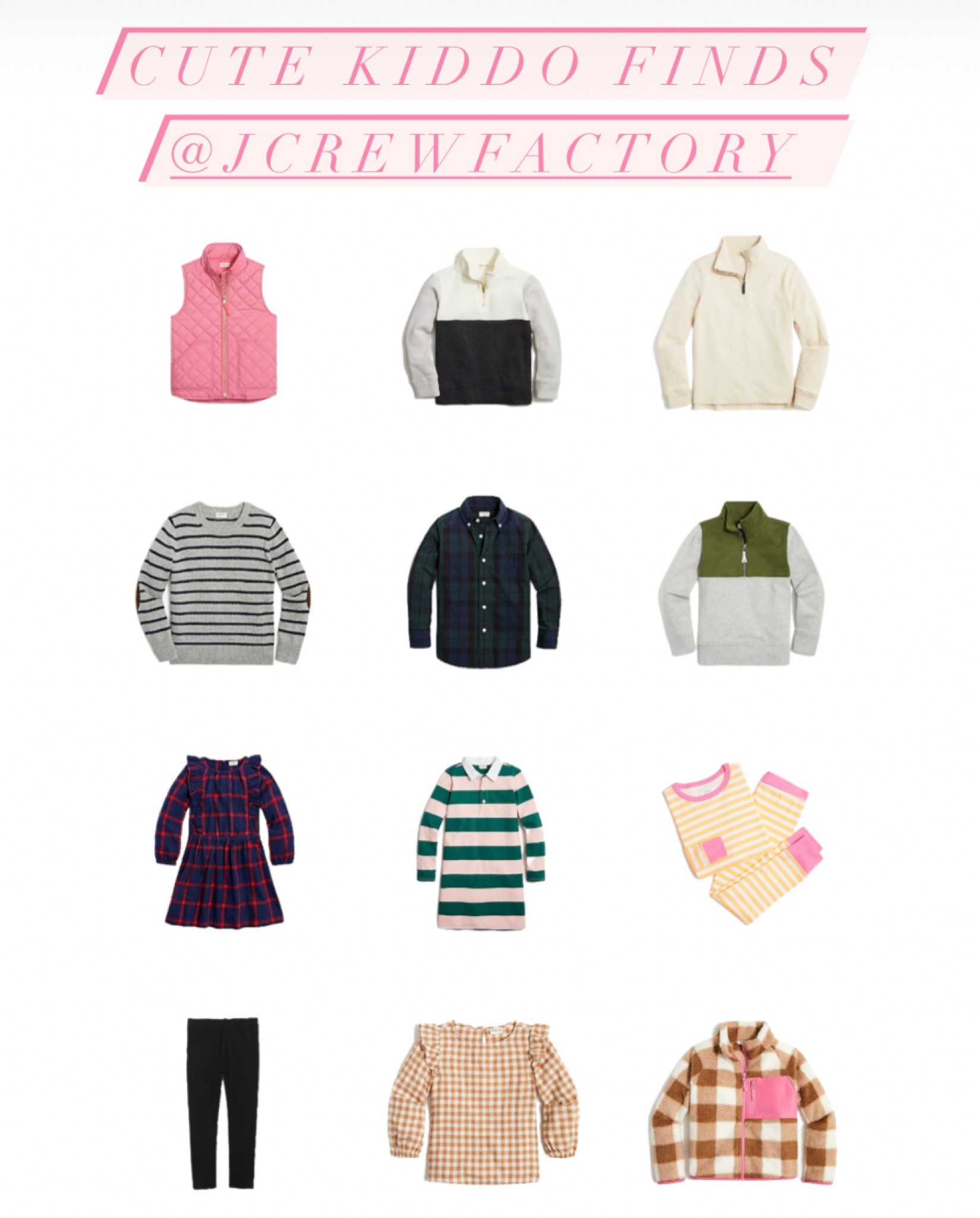 Kids items on sale at J.crew Factory! All 50% off!

#LTKsalealert