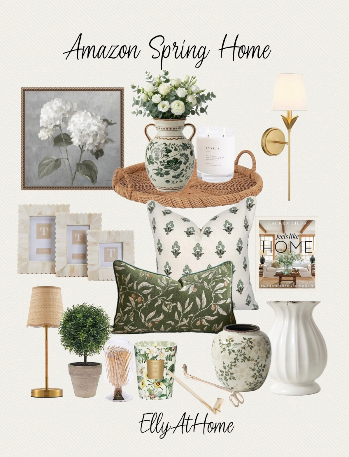 Amazon pretty spring things for April! Shop beautiful green and white decor accessories, vases, florals, artwork, trays, lights, throw pillows and more! Amazon home finds, free shipping  

#LTKSaleAlert #LTKHome #LTKdayinmylife