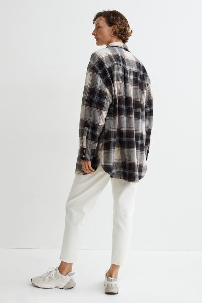 Oversized Shirt Jacket | H&M (US + CA)