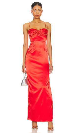 Drusilla Gown in Red | Revolve Clothing (Global)