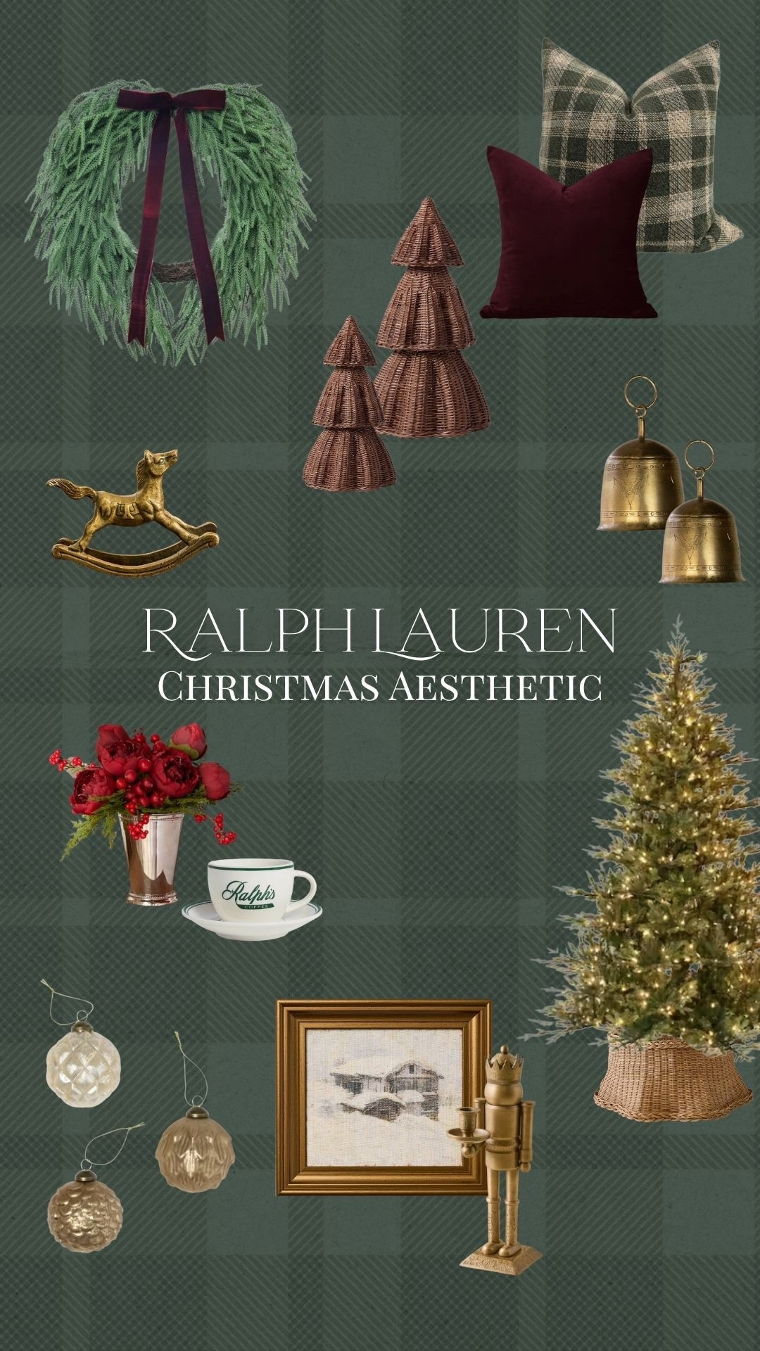 Ralph Lauren Christmas Aesthetic 

#LTKHoliday #LTKFindsUnder50 #LTKHome