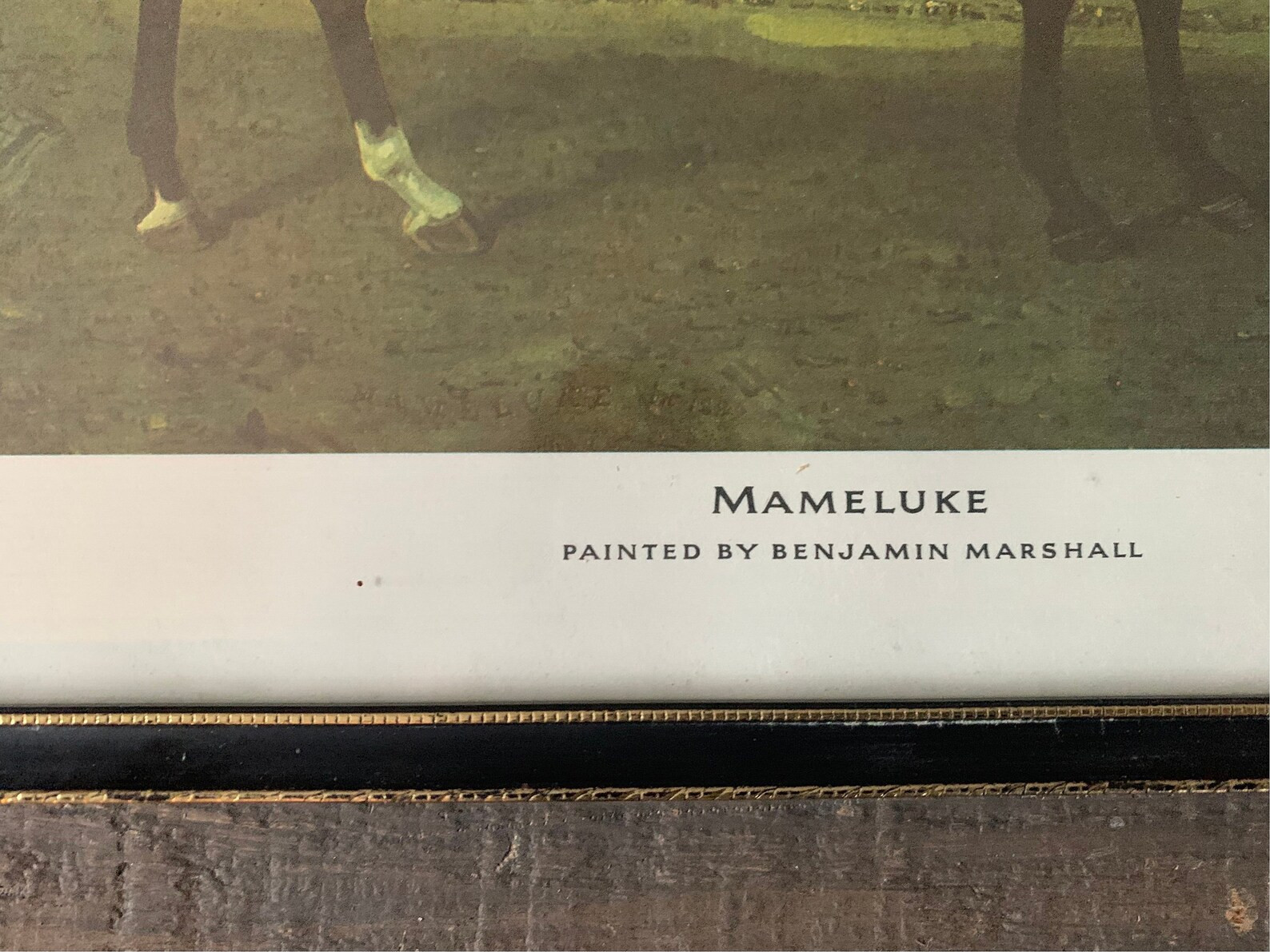 Set of Vintage Framed Art, Wood Frame Vintage Horse Painting, Antique Print of Horse, 19th Centur... | Etsy (US)