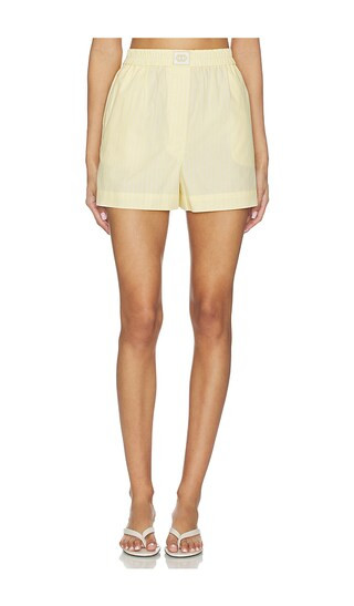 Sarah Short in Buttercream Stripe | Revolve Clothing (Global)