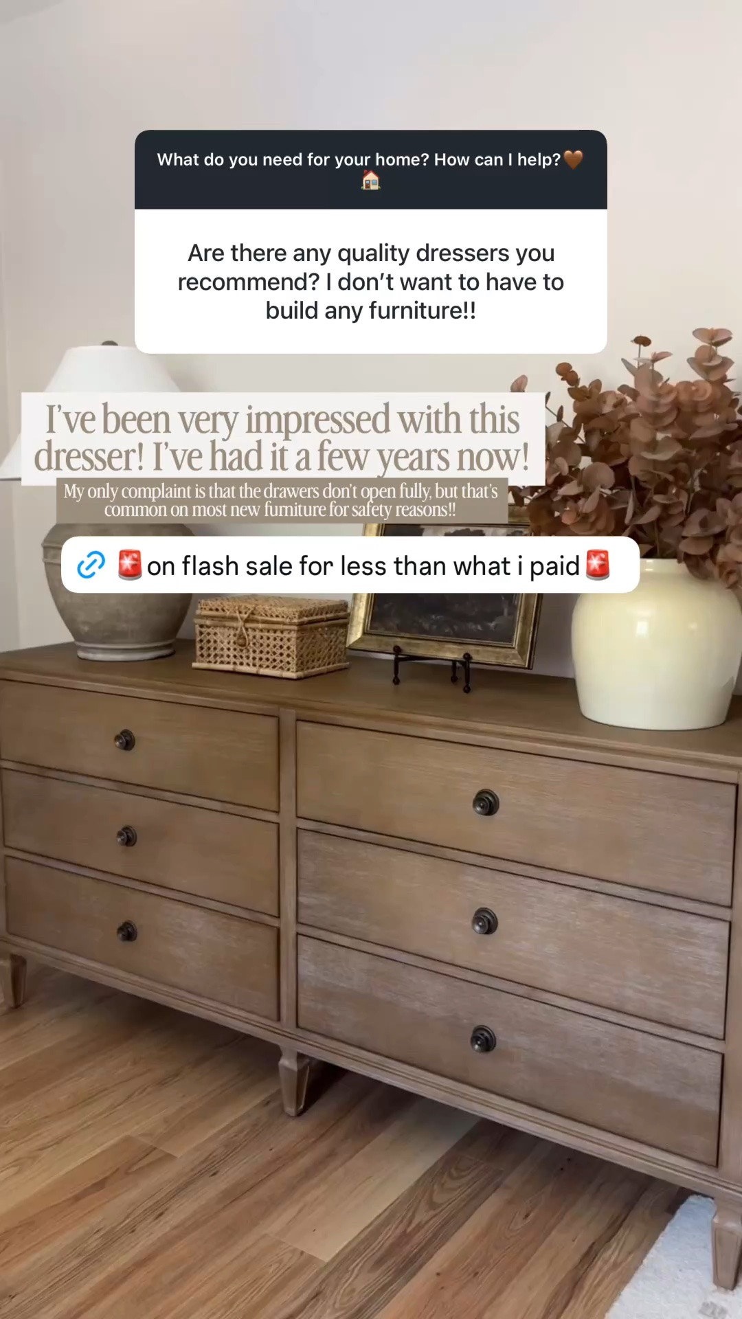 My dresser is on flash sale today! Bedroom decor!

#LTKHome #LTKSaleAlert #LTKSeasonal