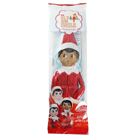 R.M. Palmer Elf on The Shelf Assorted Scout Elf Double Crisp Milk Chocolate, 3 oz, 1 Count | Walmart (US)