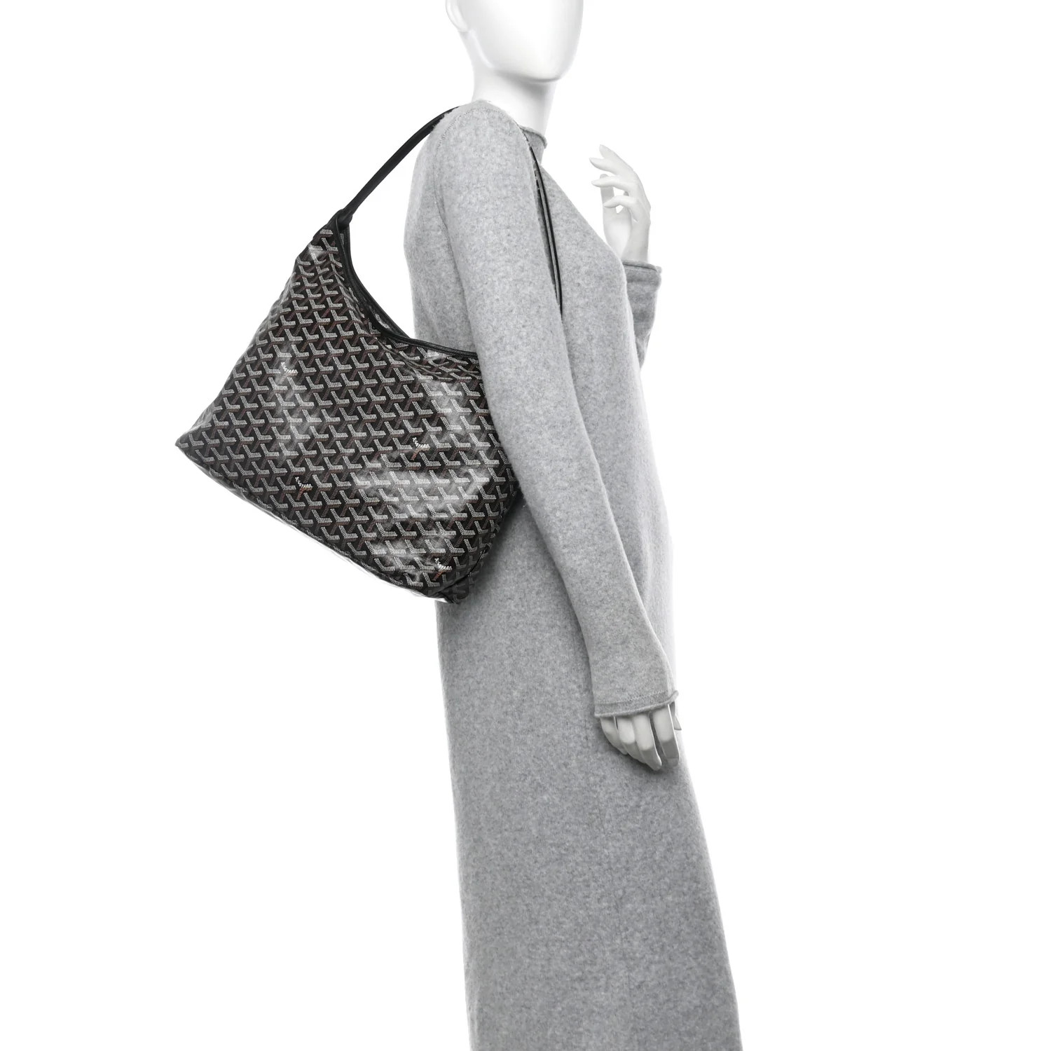 Goyardine Boheme Hobo Black | FASHIONPHILE (US)