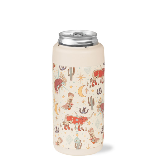 HydroJug Slim Can Cooler 12oz, Insulated Stainless Steel Cup with Screw-Top Ring & Non-Slip Rubber Base in Rodeo at Nordstrom | Nordstrom