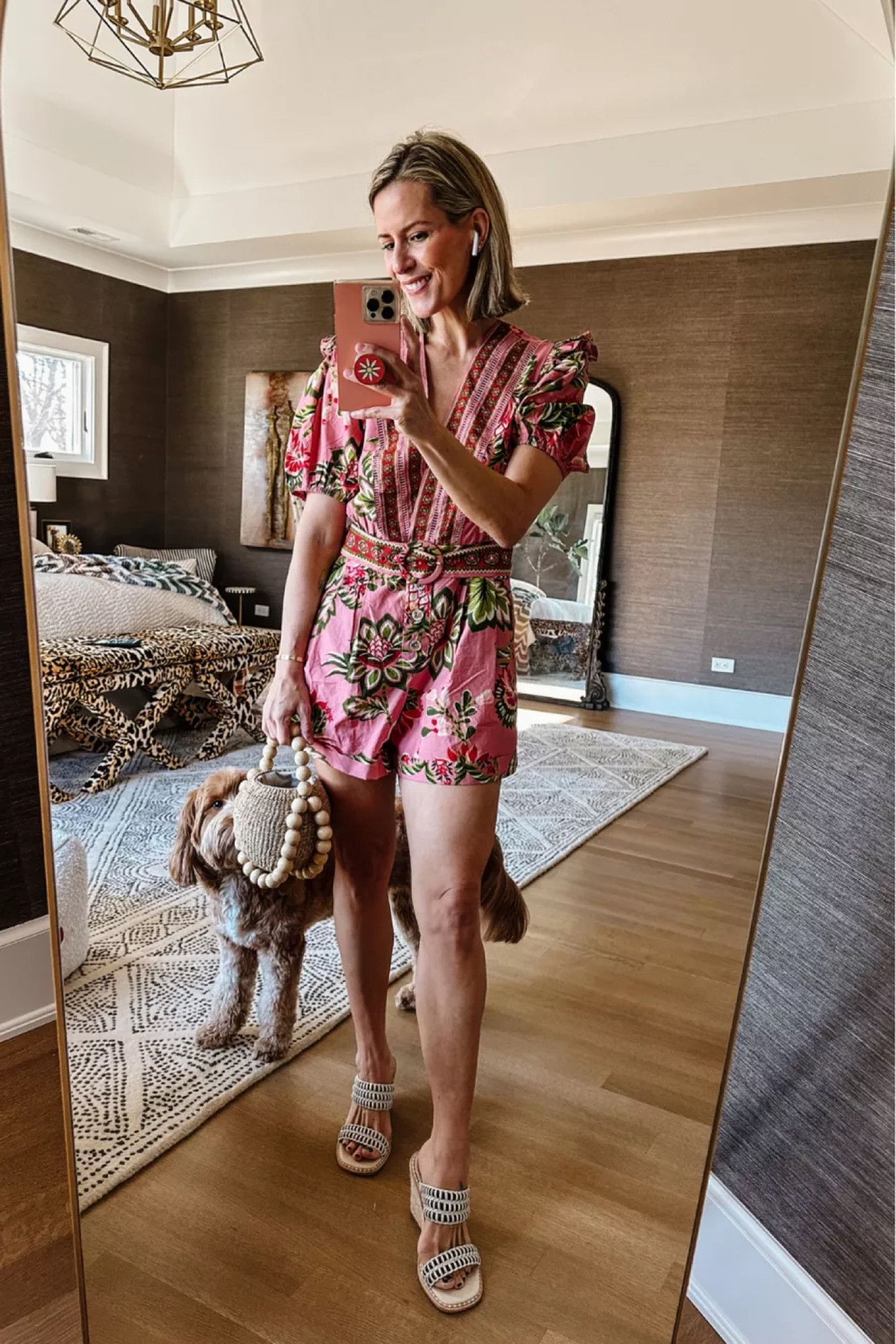 I’m loving this romper. Perfect for a a warm spring day! I’m wearing a size XS.

#LTKSeasonal #LTKstyletip