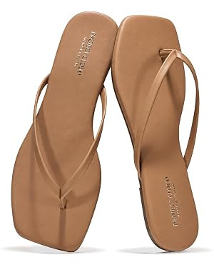 Project Cloud Square Toe Flip Flops For Women - Sandals Women(DEDICATION) | Womens Flip Flop with... | Amazon (US)