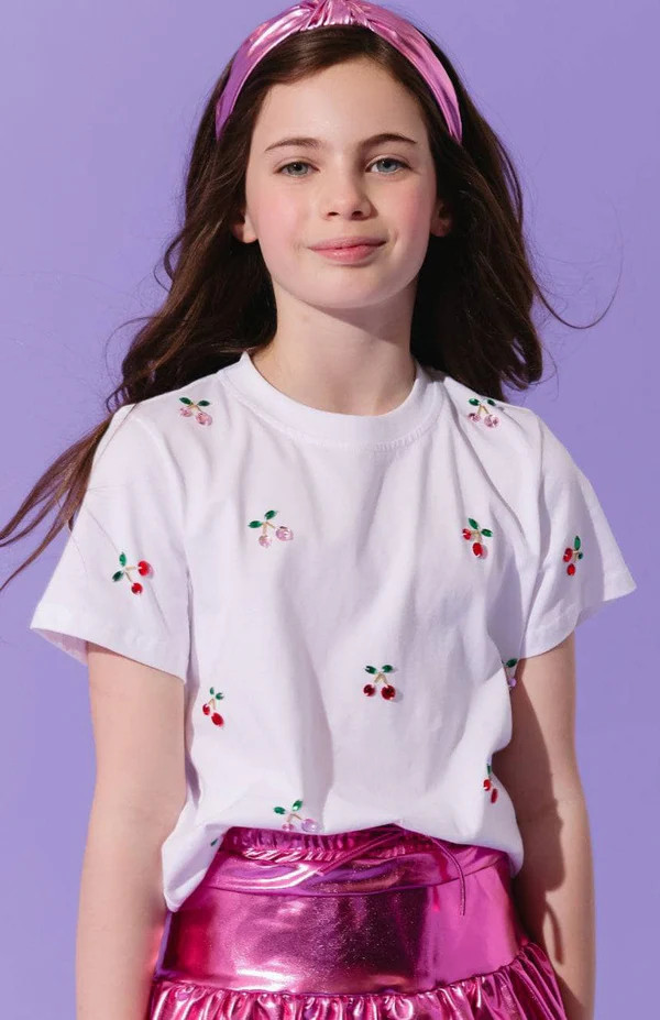 Cherry on Top Gem T-Shirt | Lola + The Boys