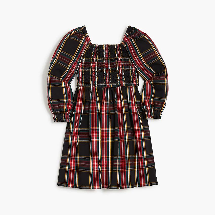 Girls' cotton poplin dress | J.Crew Factory