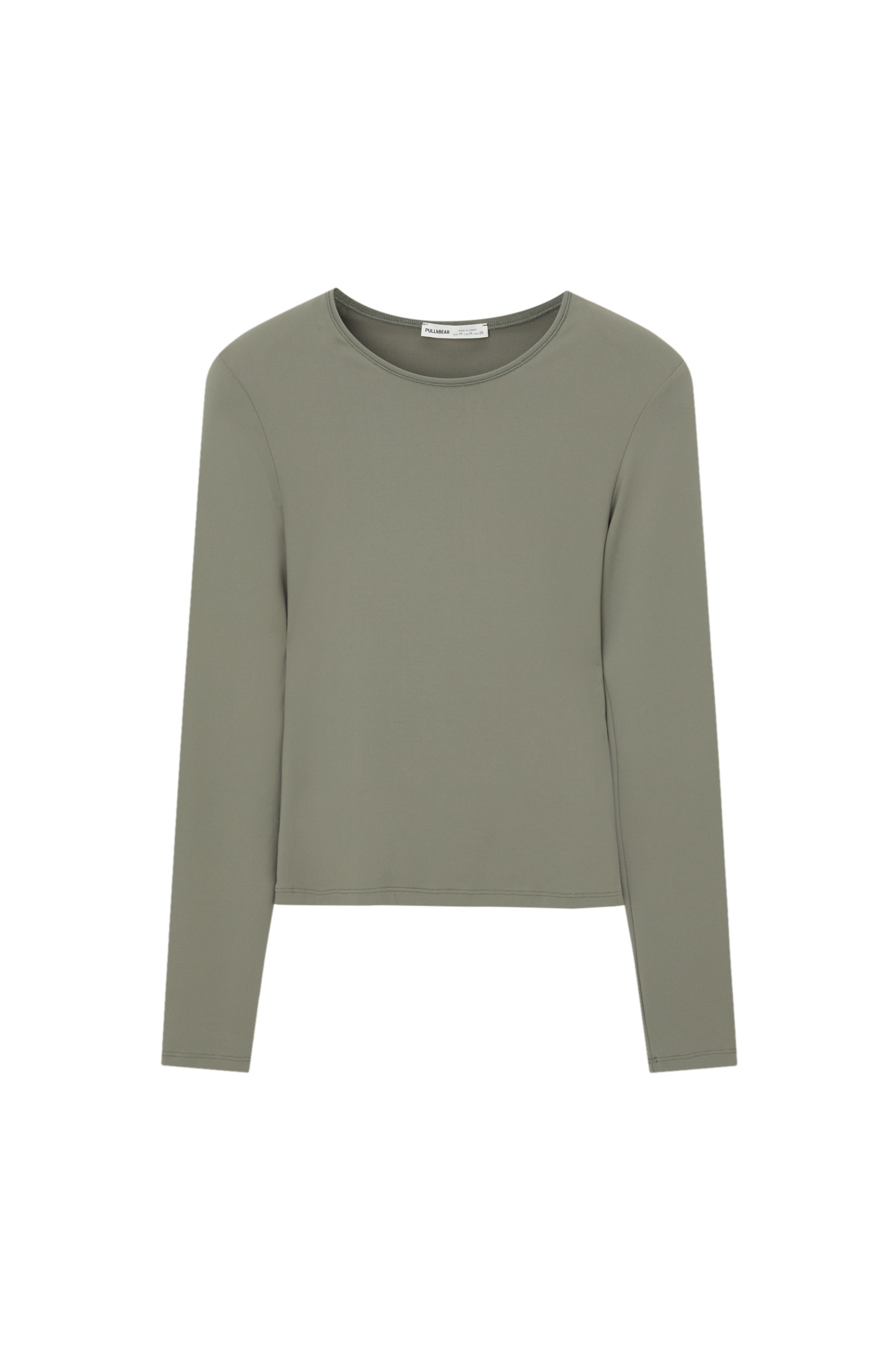 Long sleeve polyamide T-shirt | PULL and BEAR UK