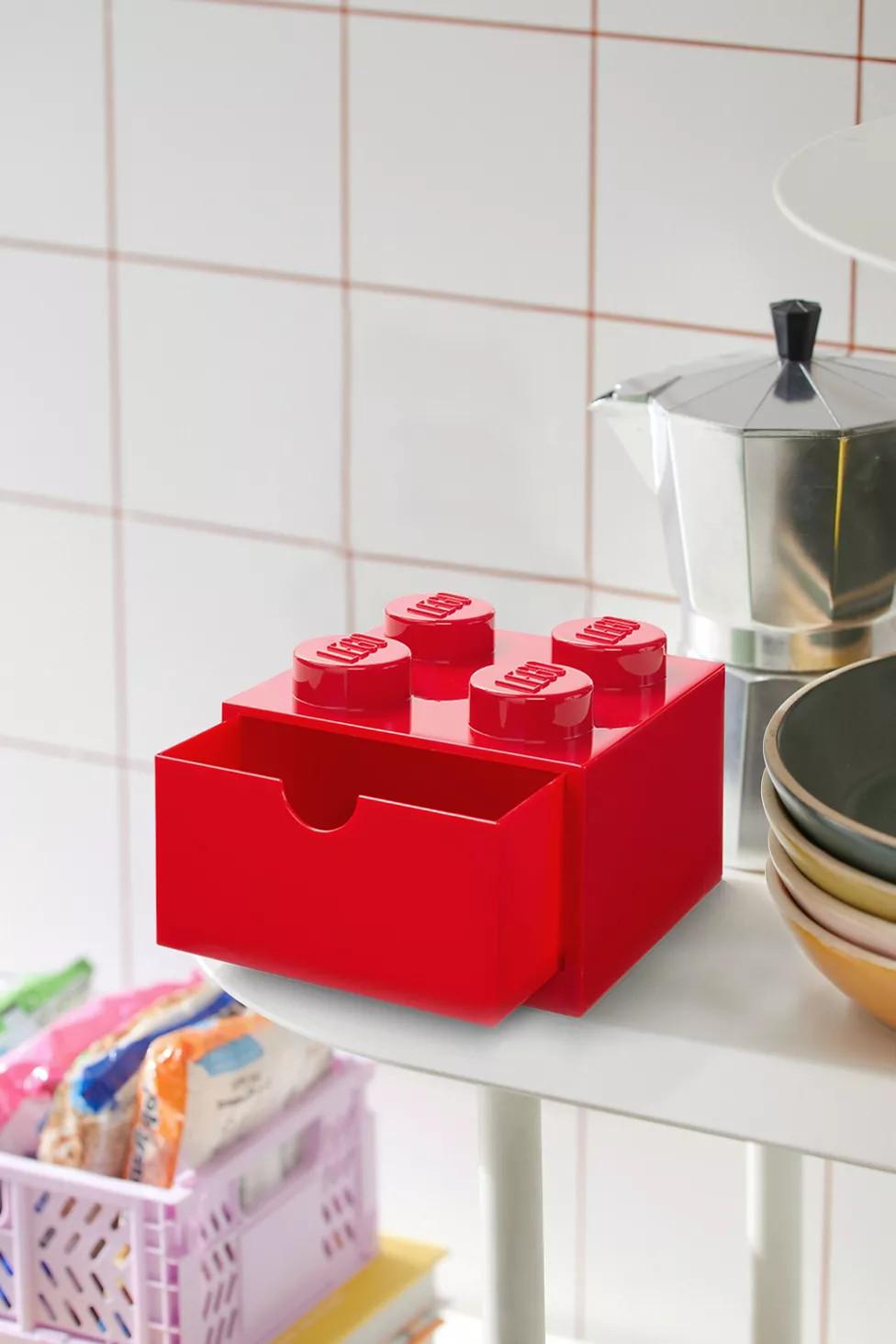 LEGO Stackable Storage Drawer 4 | Urban Outfitters (US and RoW)